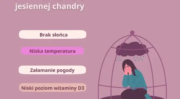 Objawy jesiennej depresji: Kiedy to coś więcej niż chandra?